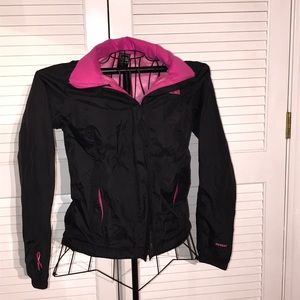 The North Face Breast cancer edition rain coat